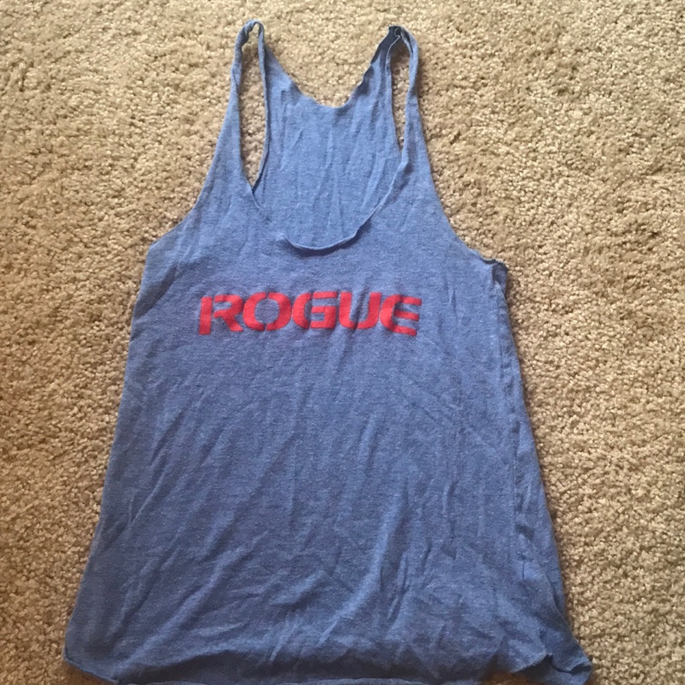 Light blue rogue tank